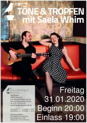 Tickets für TÖNE & TROPFEN | mit Saela Whim am 31.01.2020 - Karten kaufen
